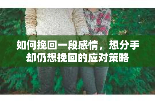 如何挽回一段感情，想分手却仍想挽回的应对策略