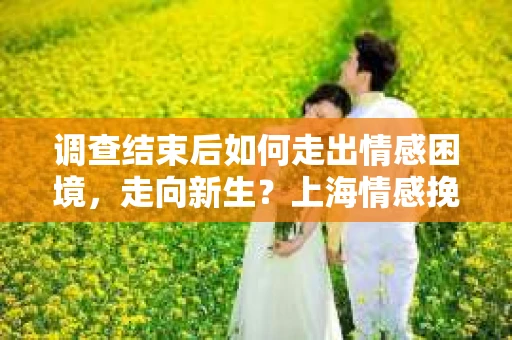 调查结束后如何走出情感困境，走向新生？上海情感挽回婚姻公司给出的专业建议