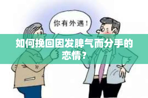 如何挽回因发脾气而分手的恋情? 如何挽回因发脾气而分手的恋情?