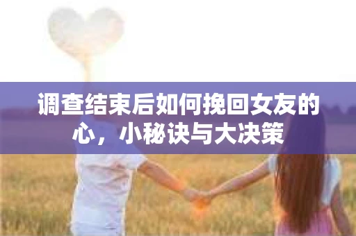 调查结束后如何挽回女友的心,小秘诀与大决策 调查结束后如何挽回女友的心,小秘诀与大决策