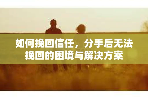 如何挽回信任,分手后无法挽回的困境与解决方案 如何挽回信任,分手后无法挽回的困境与解决方案